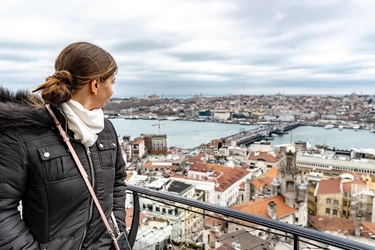 Barbara auf dem Galataturm