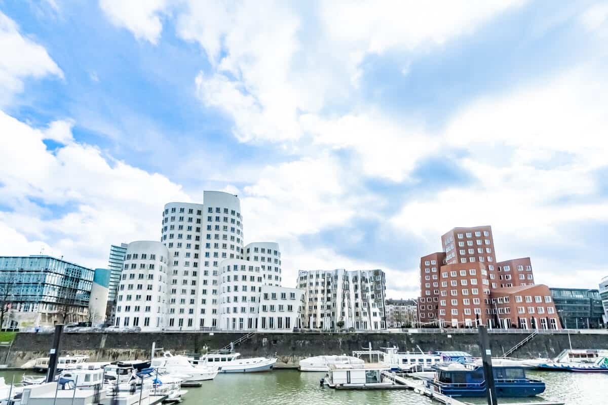 Die Gehry-Bauten in Düsseldorf