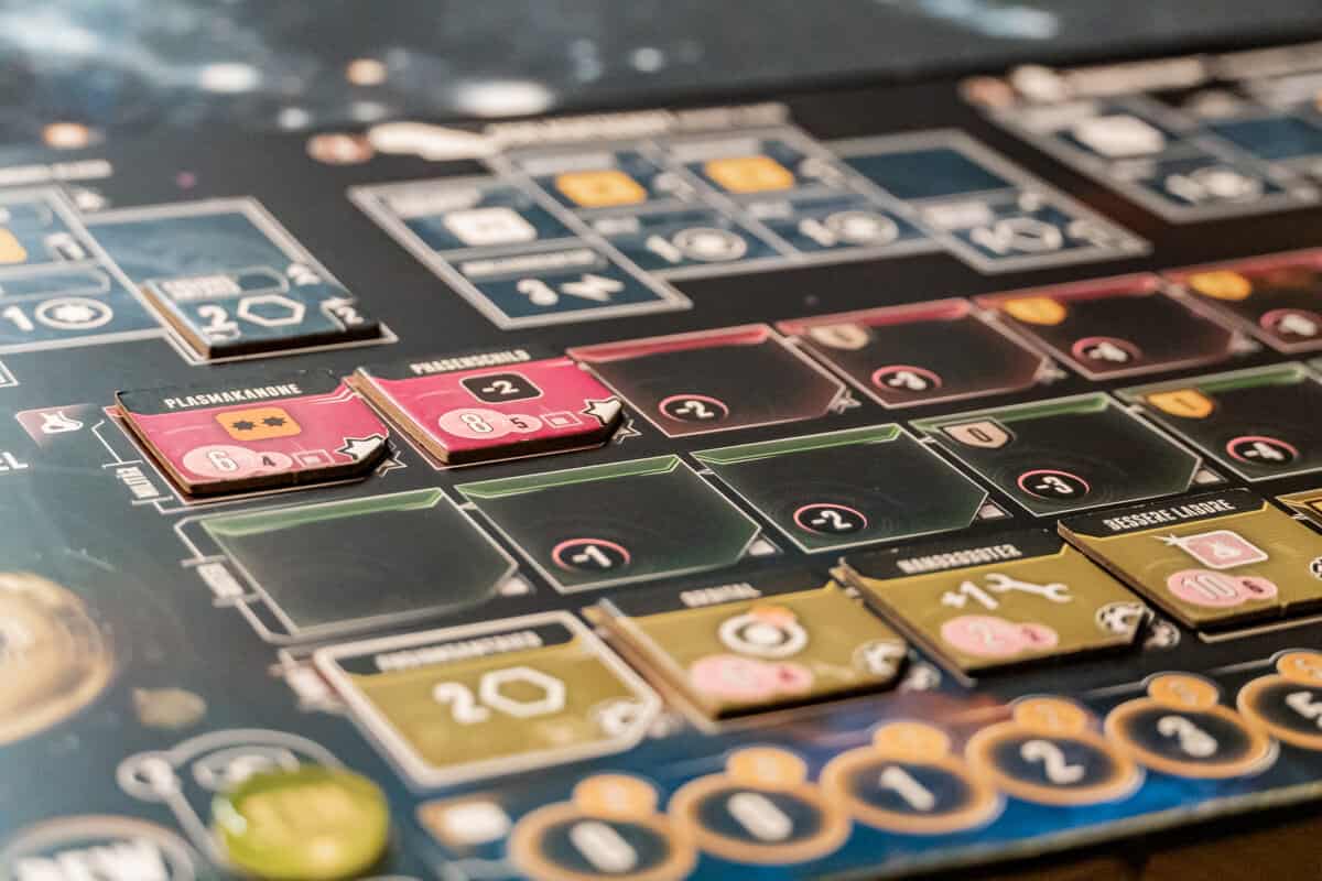 Eclipse Spielertableau