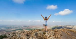 Auf dem Mount of Precipice