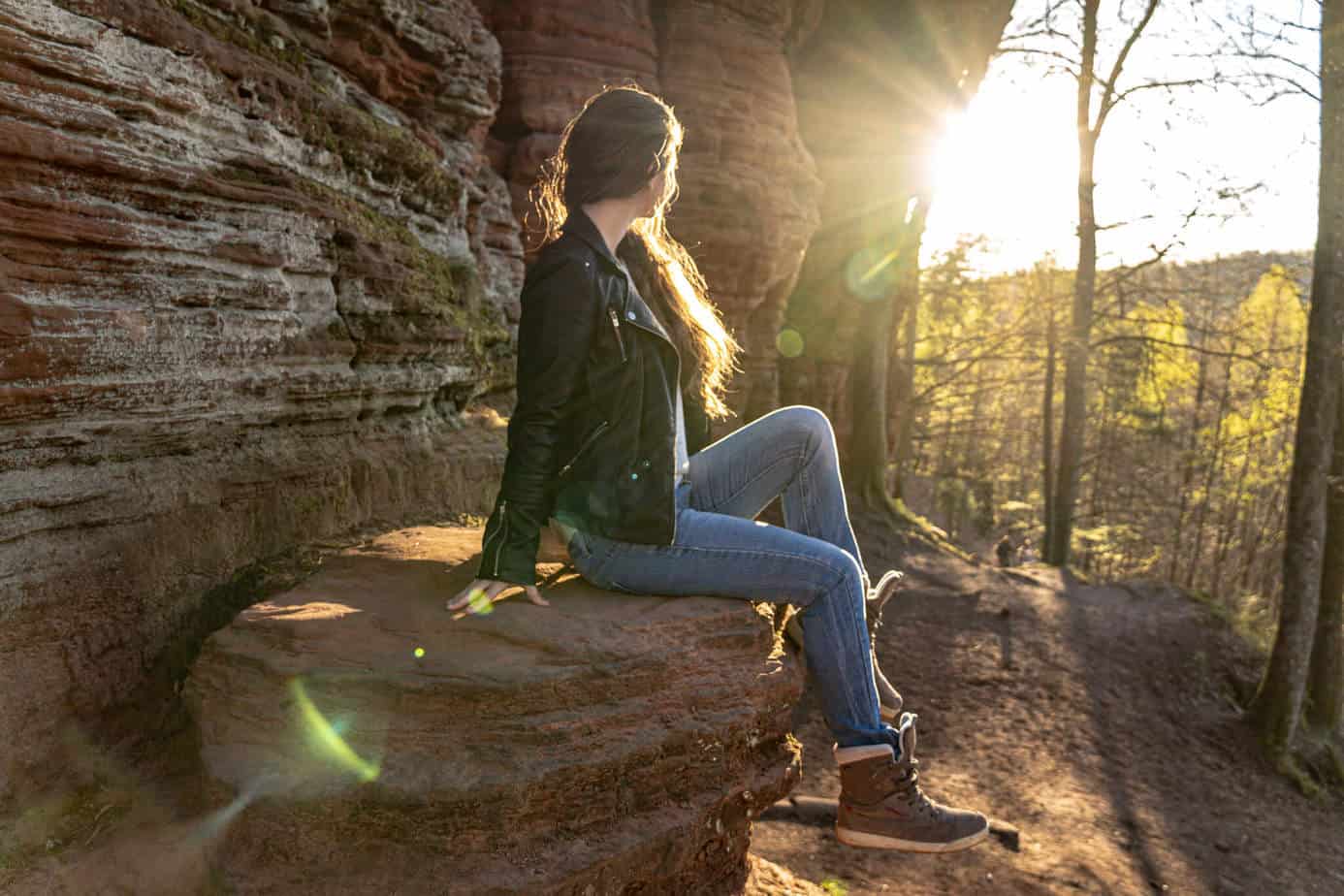 Barbara an den Altschlossfelsen