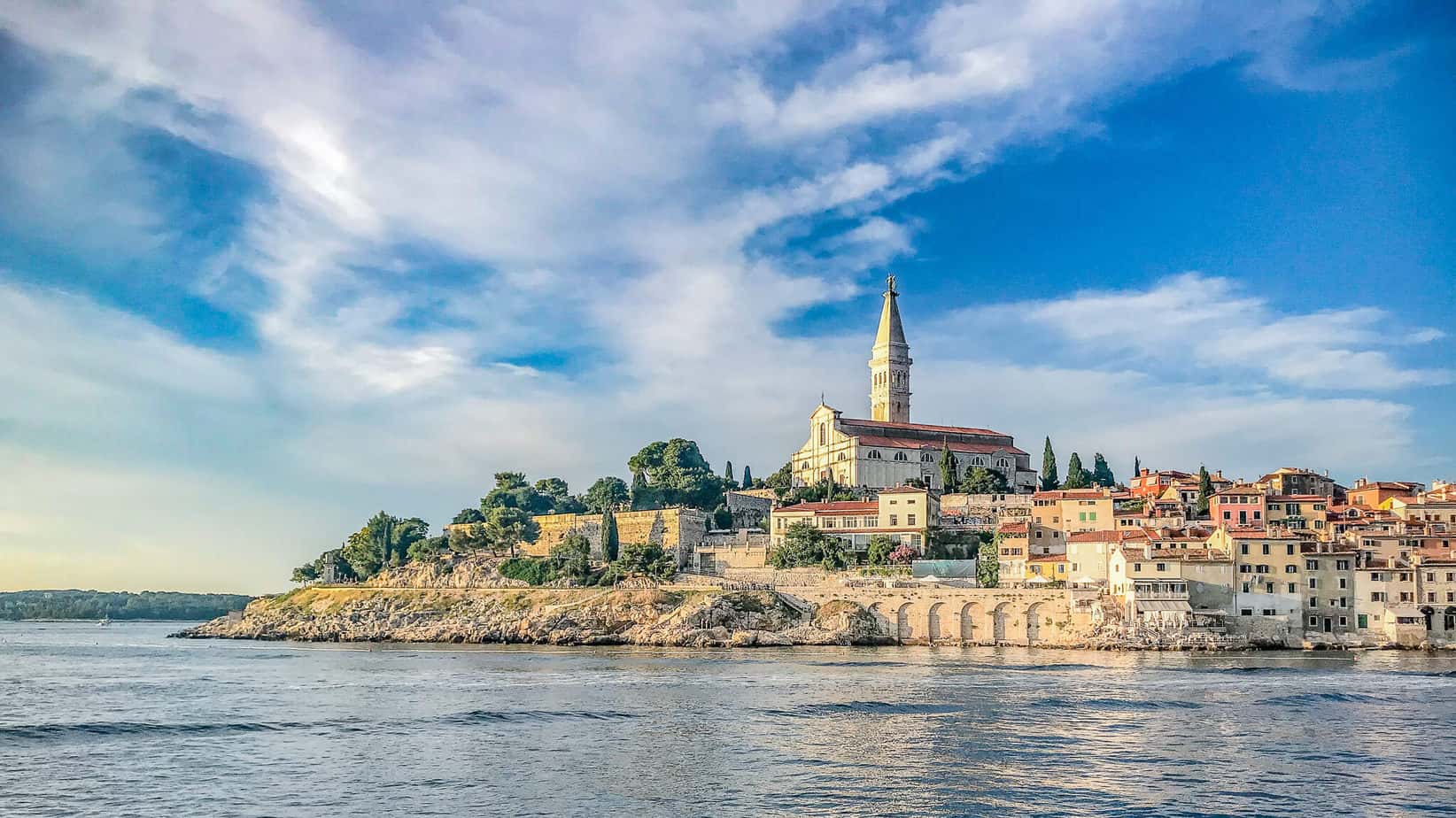 Blick auf Rovinj
