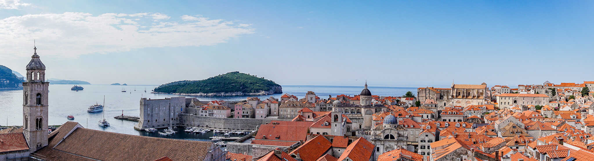 Blick über Dubrovnik