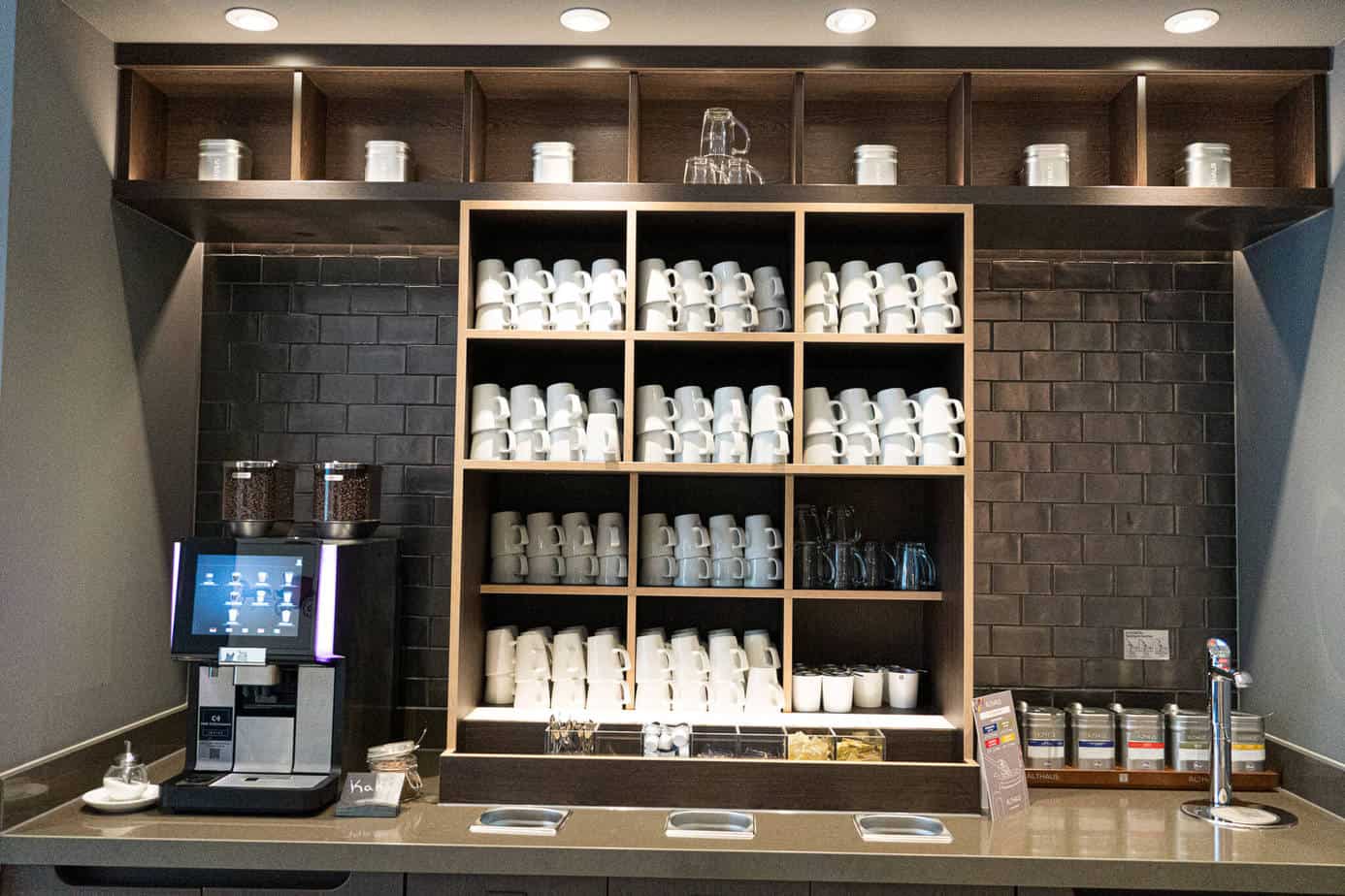 Heißgetränke beim Frühstück