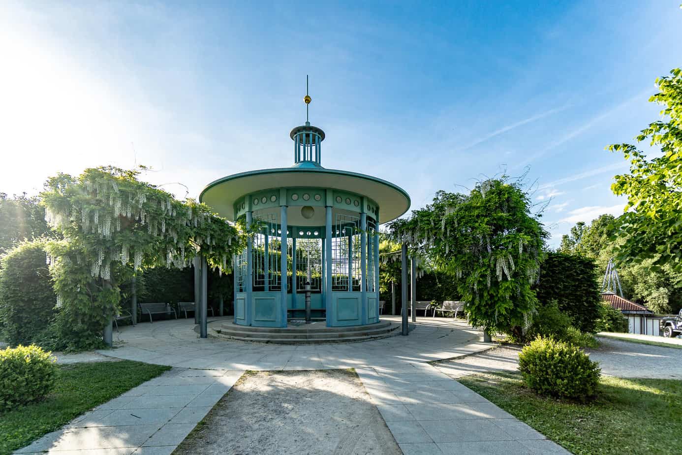 Im Kurpark in Bad Staffelstein