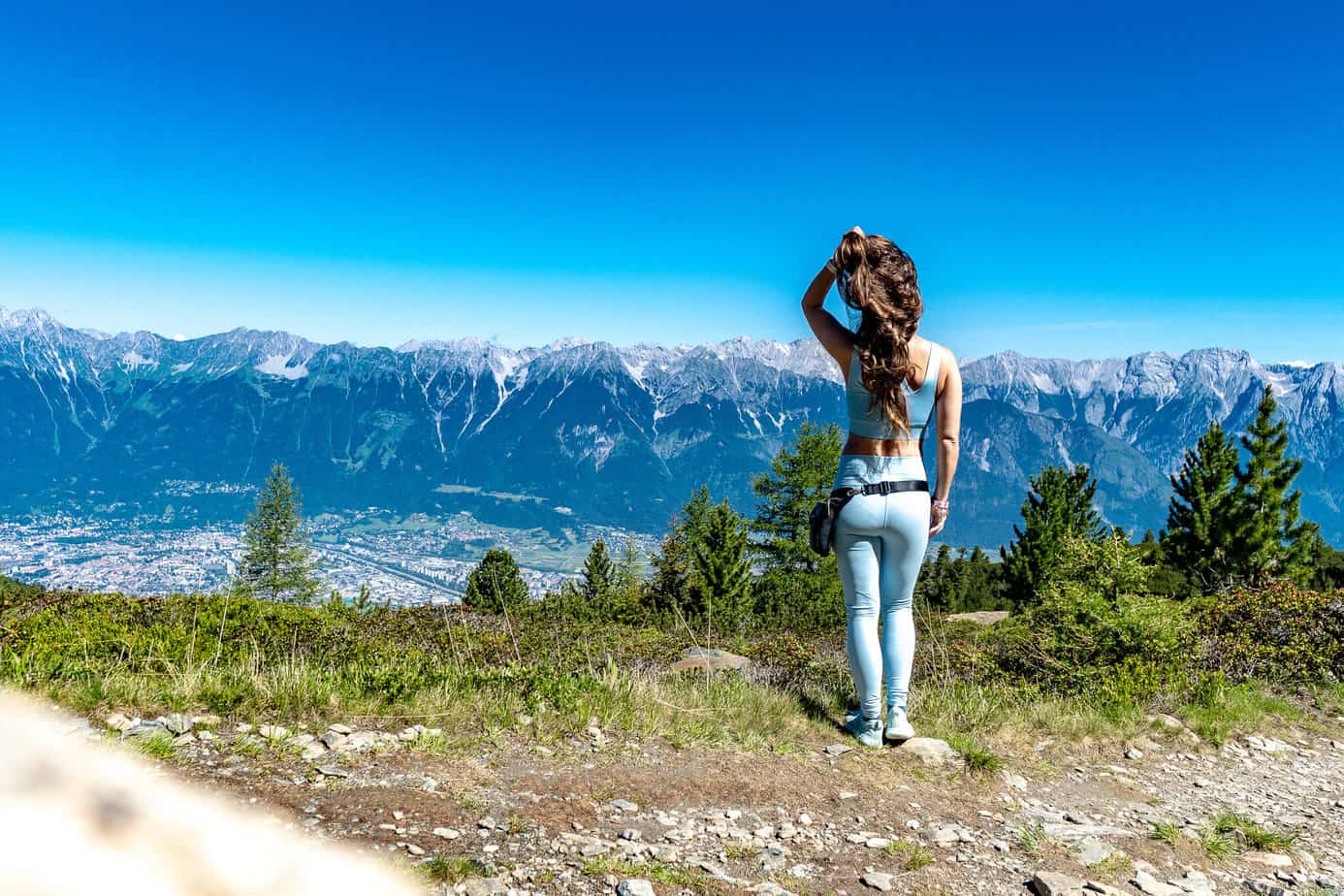 Barbara auf dem Zirbenweg