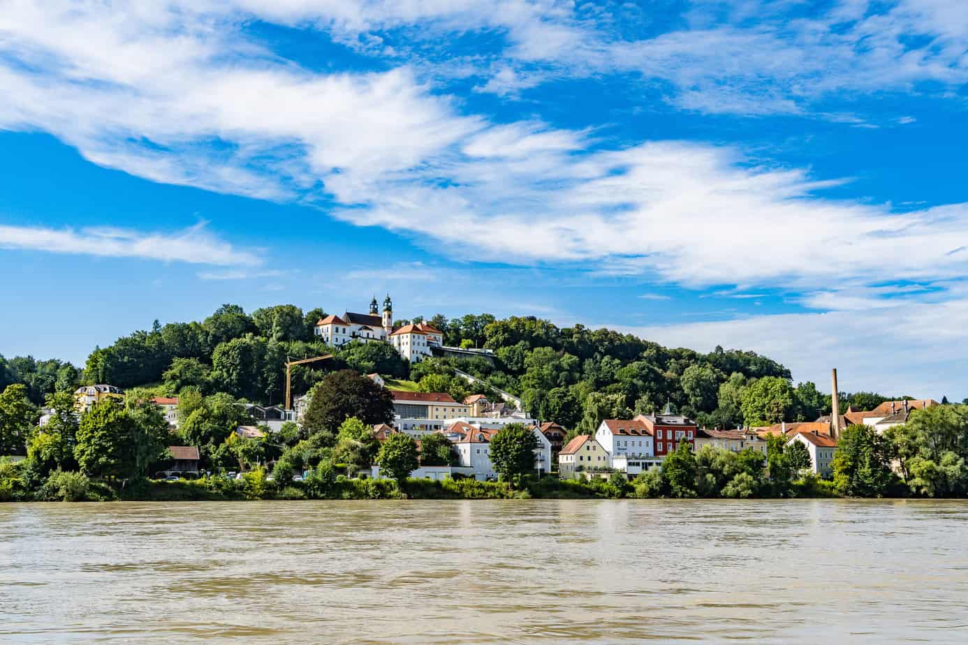 Innstadt mit der Wallfahrtskirche Mariahilf