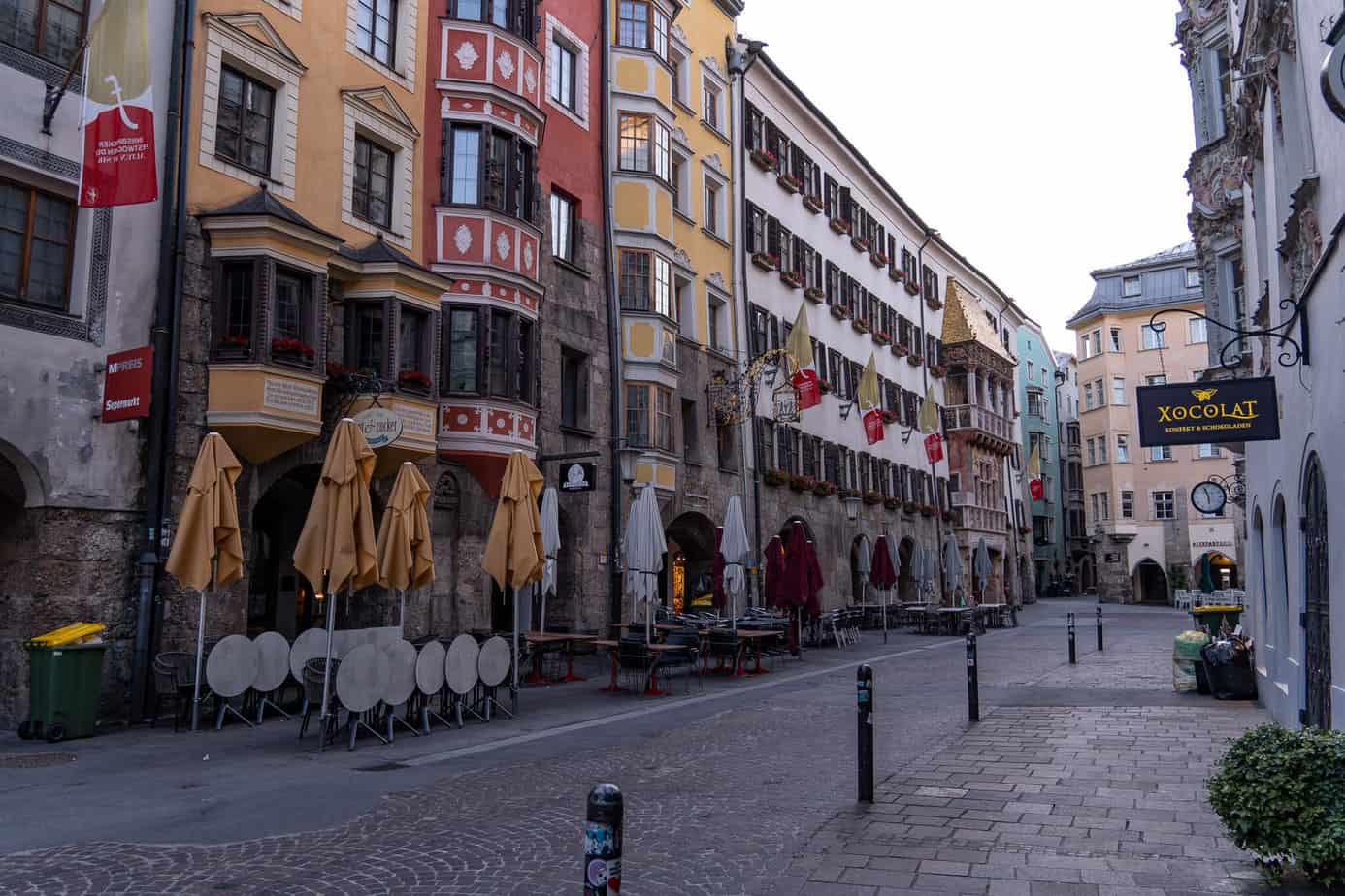 Weg zum Goldenen Dacherl