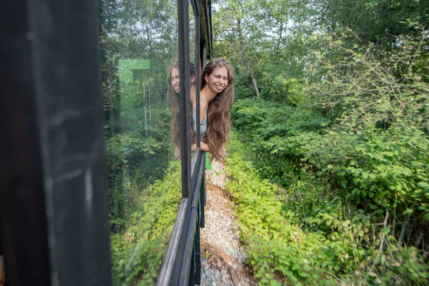 Genussreise in die Südsteiermark – Im Land von Schilcher, Kernöl & Lavendel 15 Barbara im Flascherlzug
