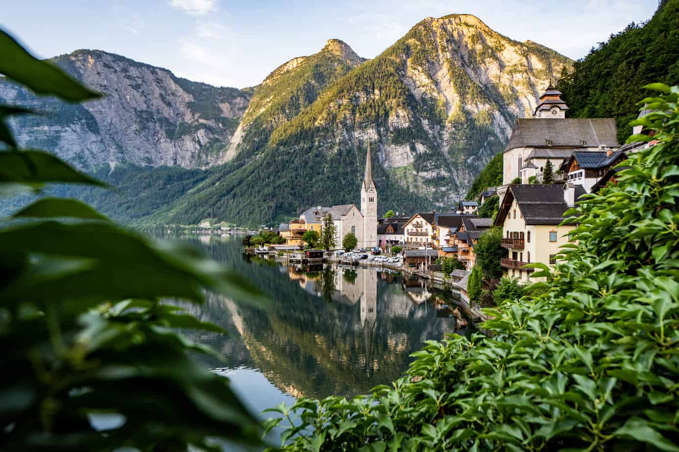 Der Postkartenblick am Morgen