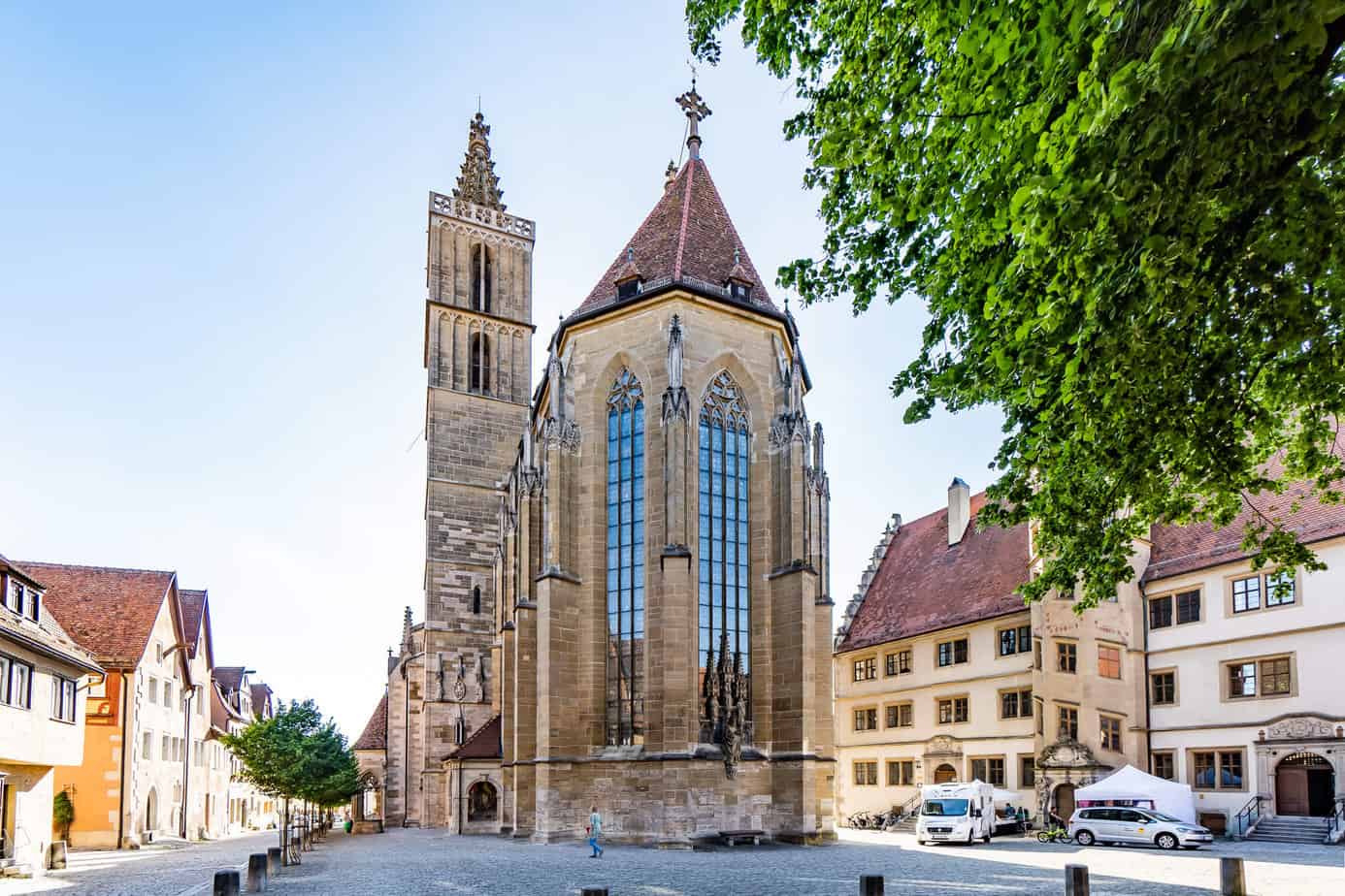 Die Jakobskirche in Rothenburg