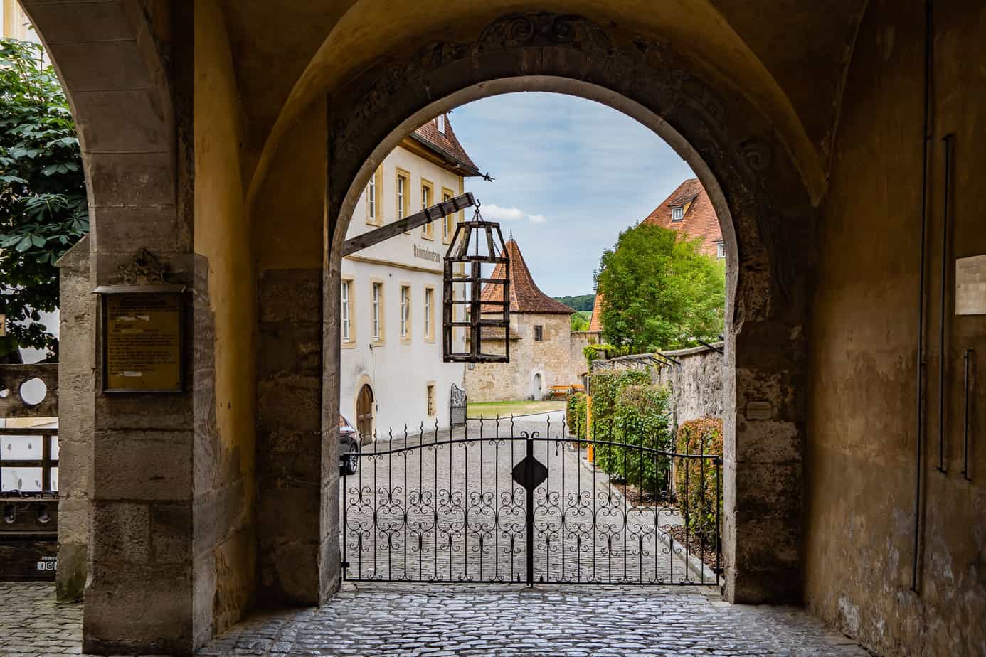 Eingang des Mittelalterlichen Kriminalmuseums