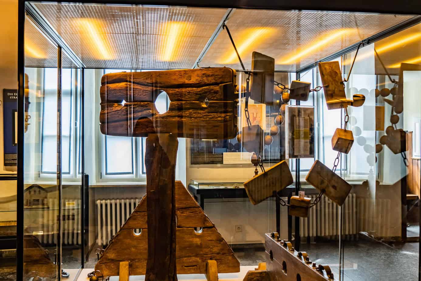 Pranger im Mittelalterlichen Kriminalmuseum