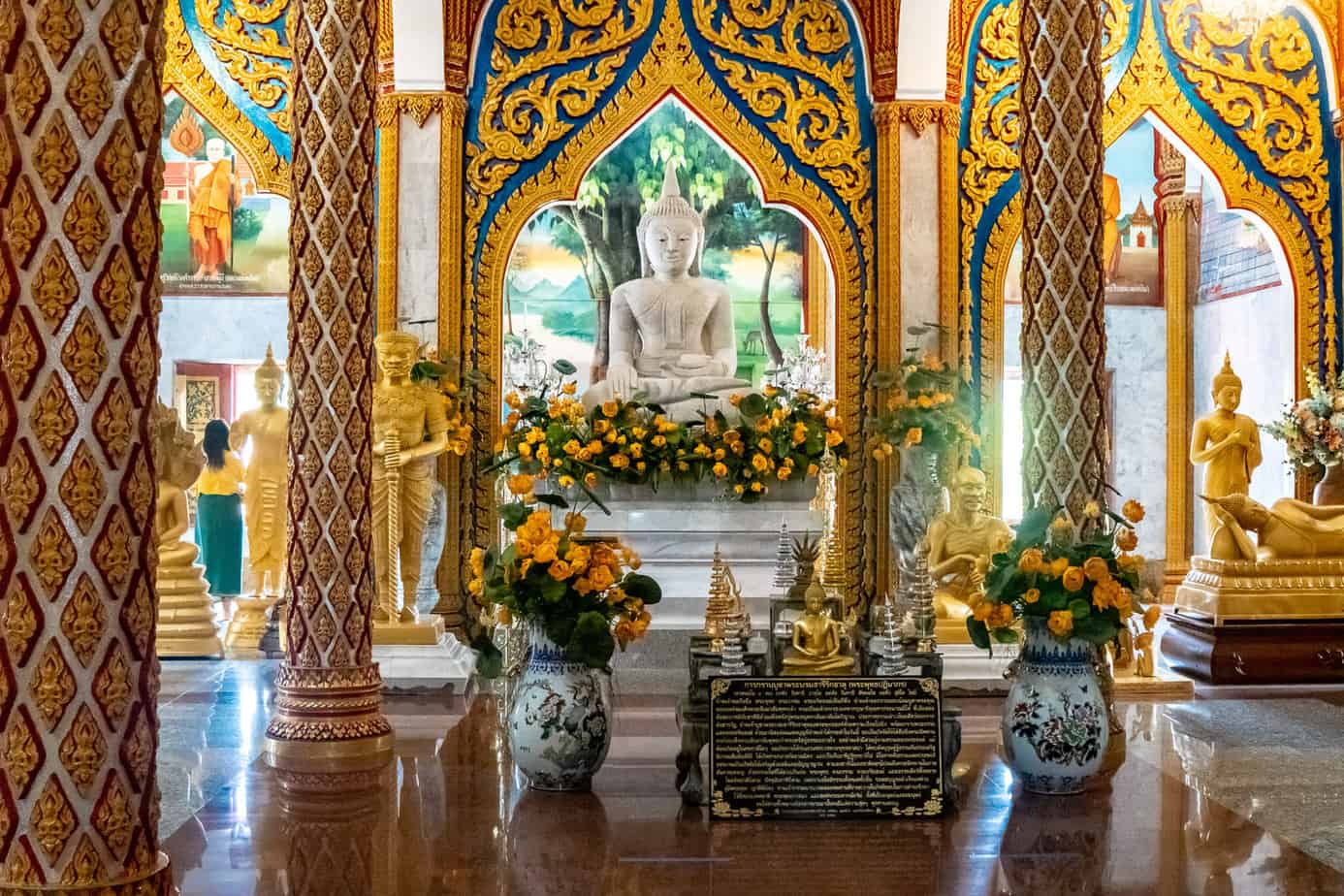 Im Wat Chalong Tempel