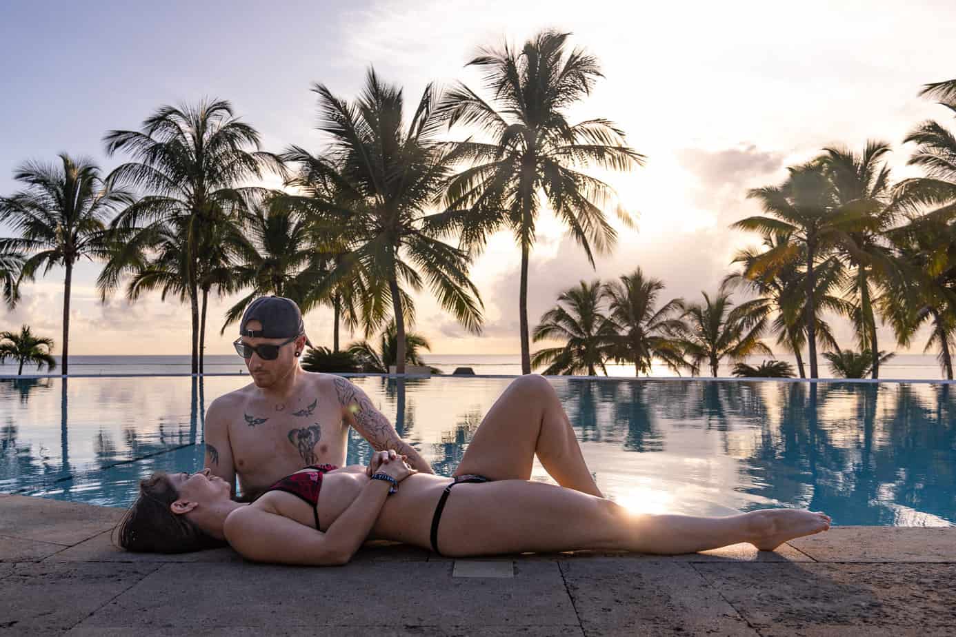 Toby und Barbara in Sansibar