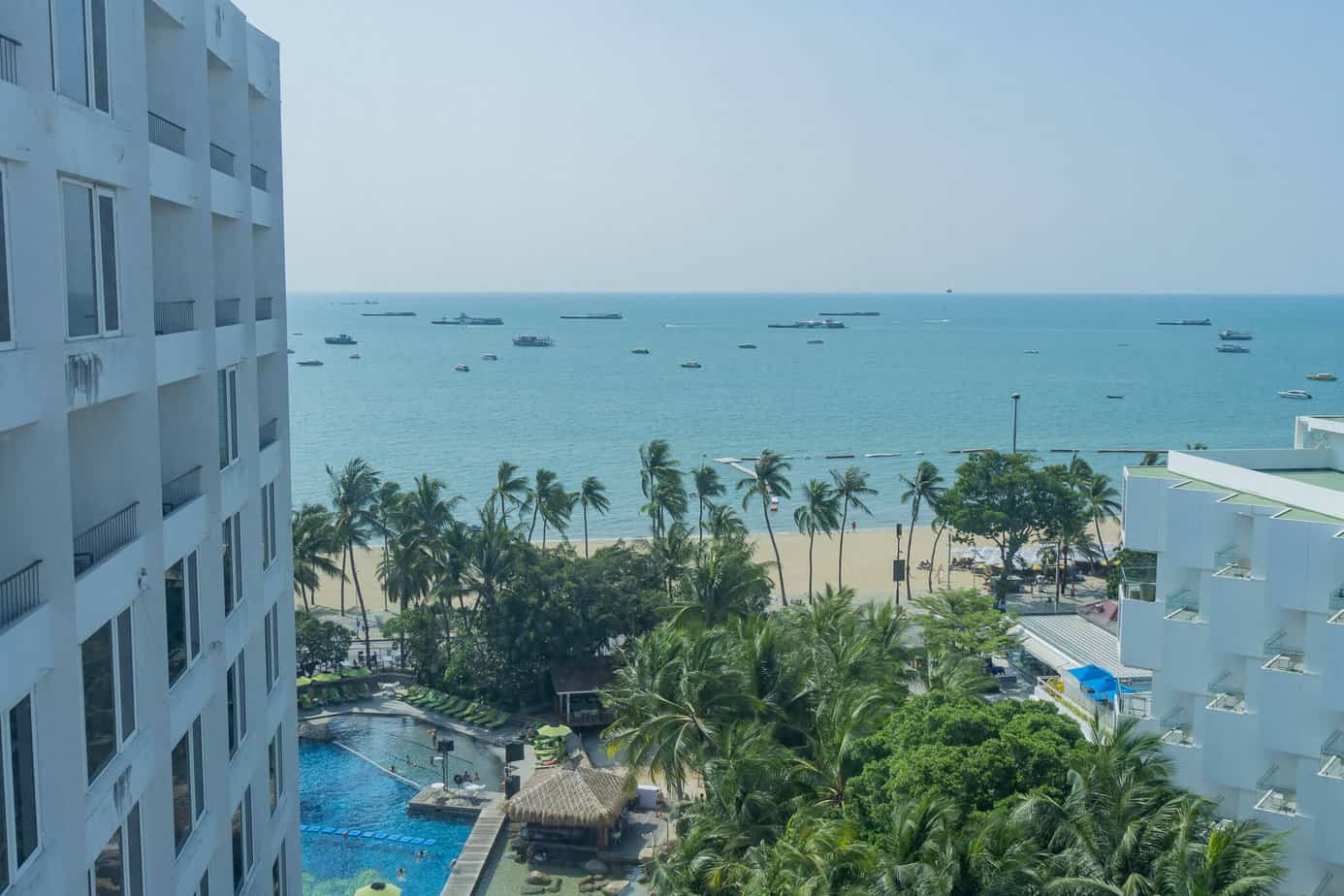 Hard Rock Hotel Pattaya – Übernachten wie ein Rock Star 26 Ausblick aus dem Zimmer