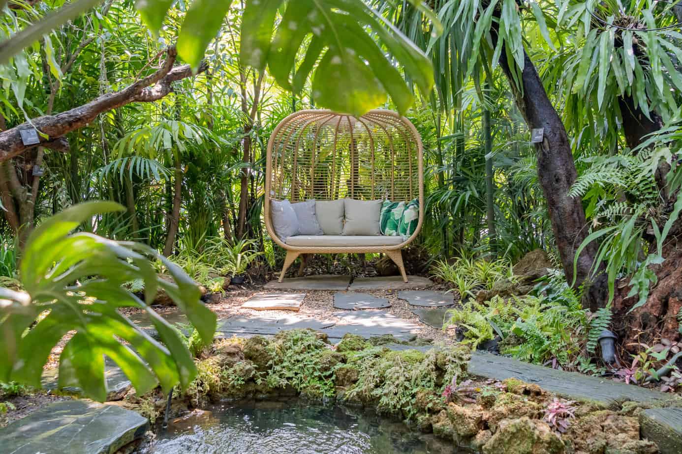 Dschungel Vibes im Orb Café