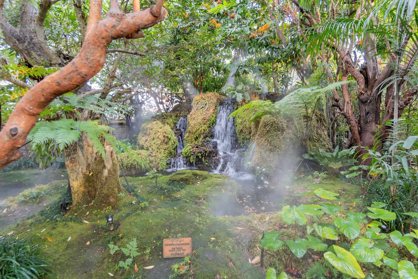 Im Chom Café Geheimtipp unter den Cafés: Das Chom Café mit Wasserfällen