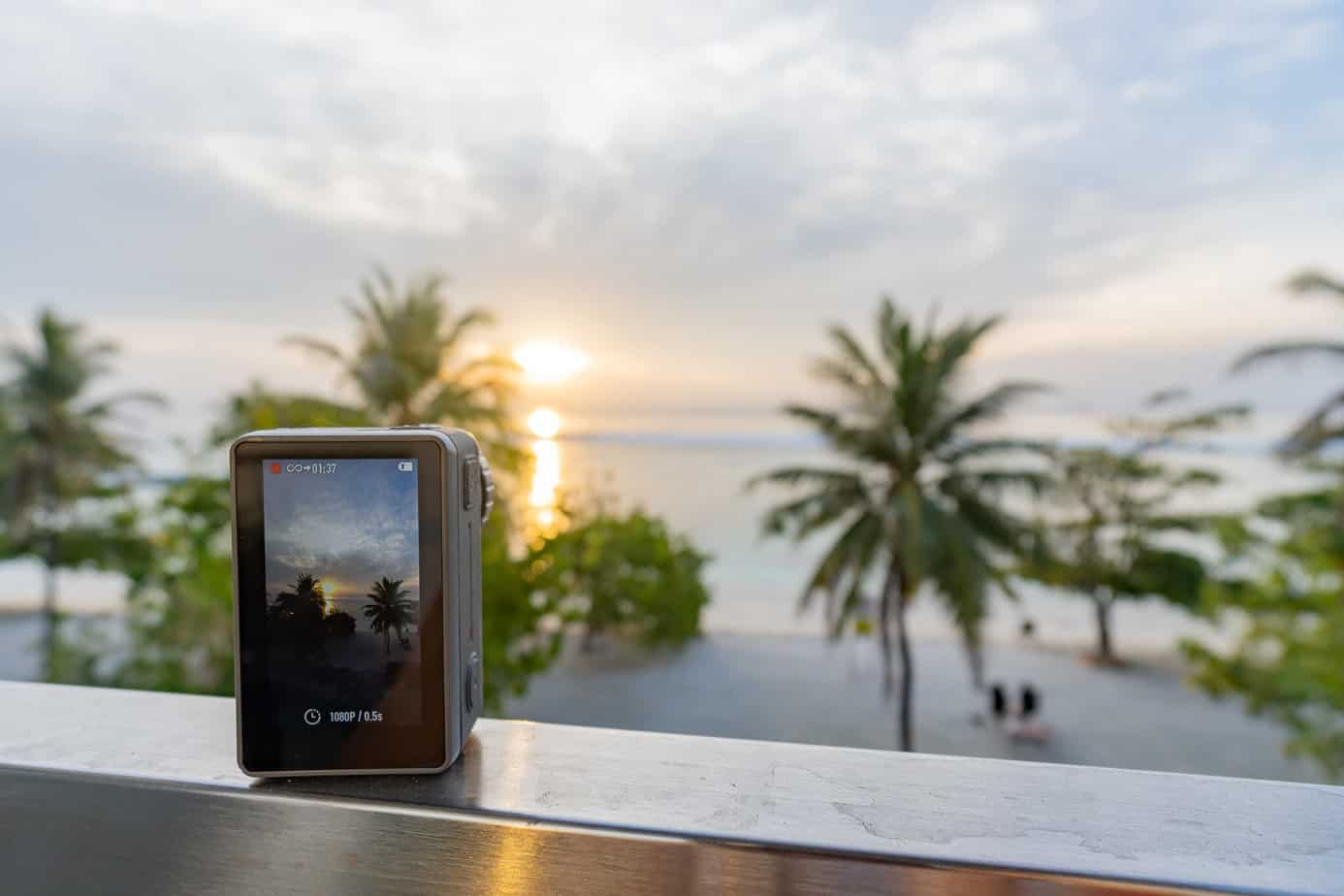 Mit der Action Cam im Malediven-Urlaub