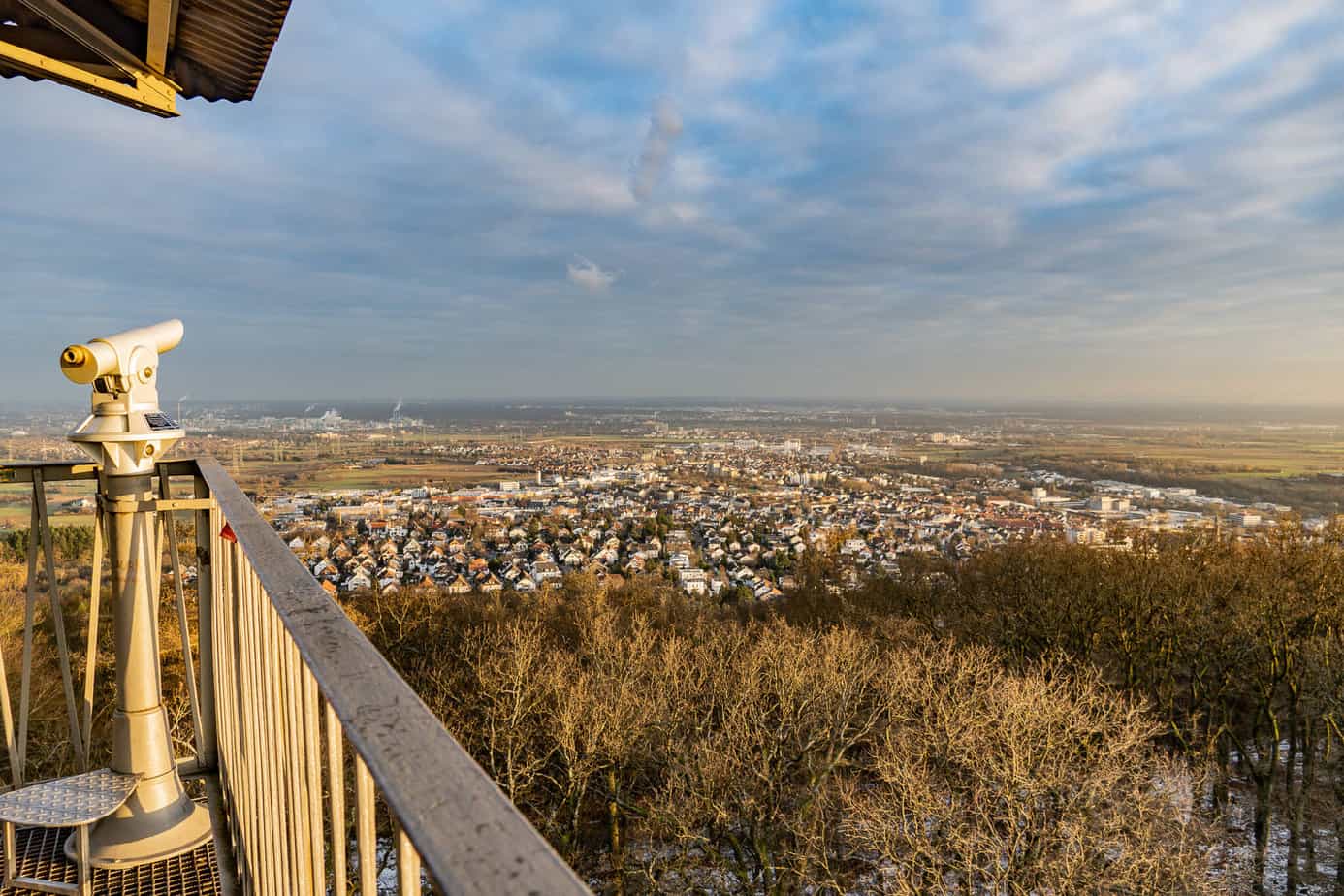 Auf dem Meisterturm in Hofheim