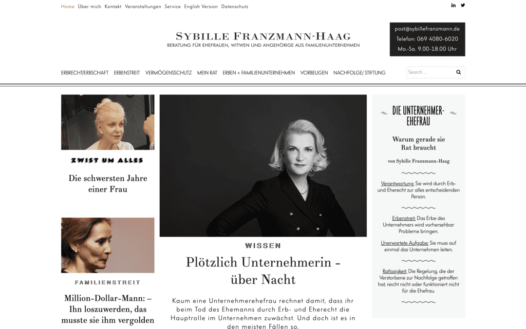 Website SybilleFranzmann