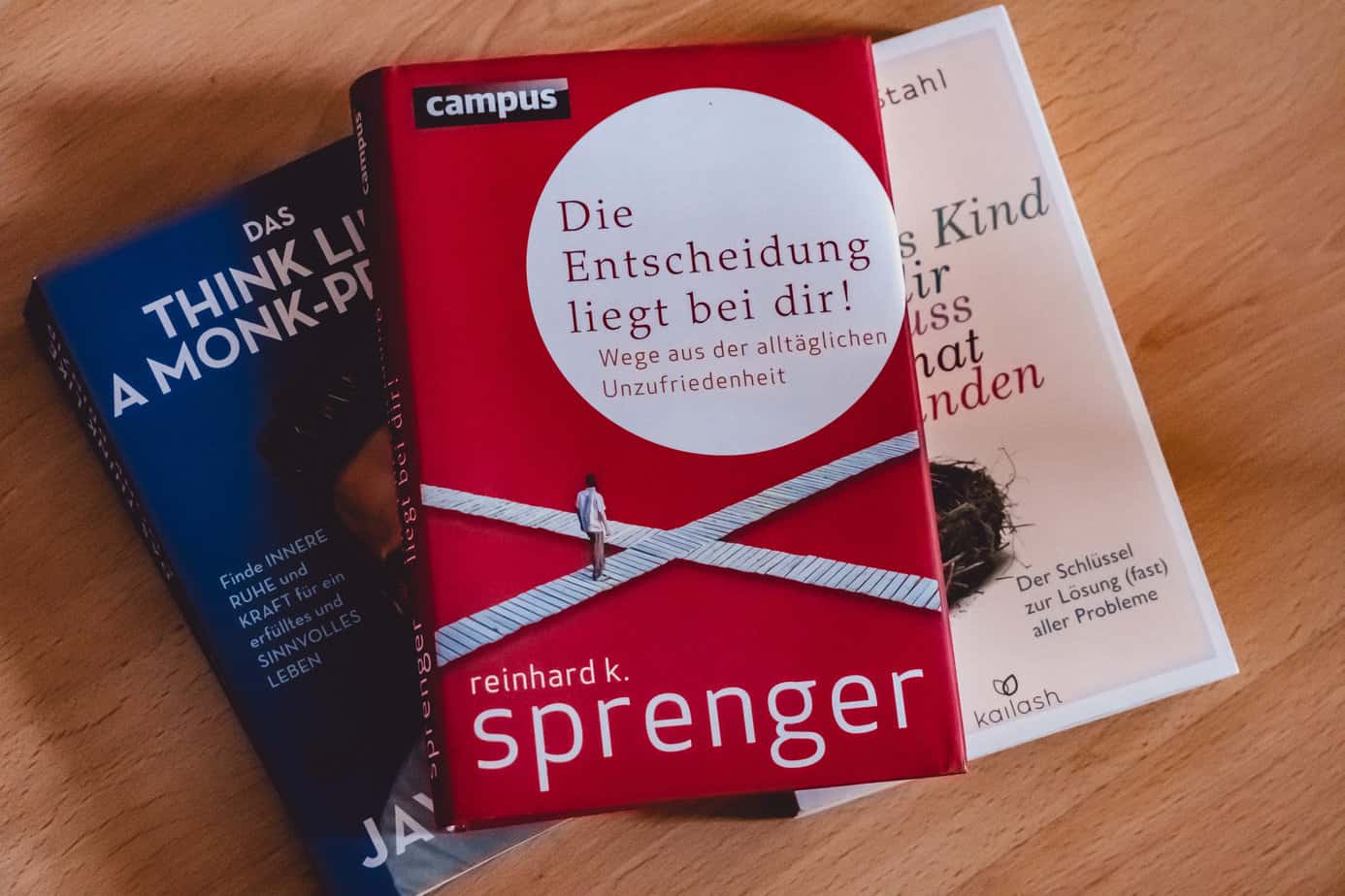Die Entscheidung liegt bei dir Buch Persönlichkeitsentwicklung