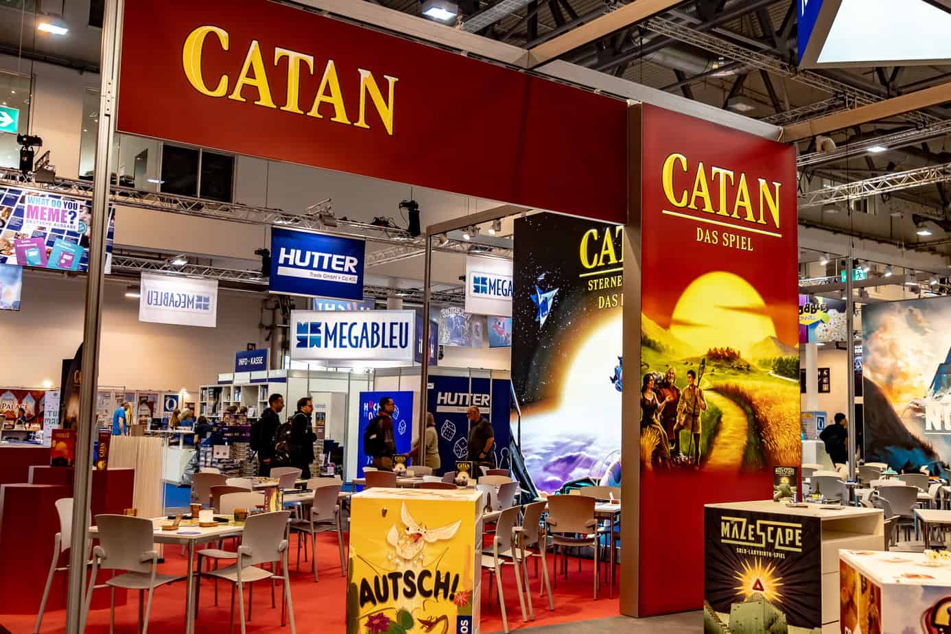Spiel in Essen 2023 Catan Stand