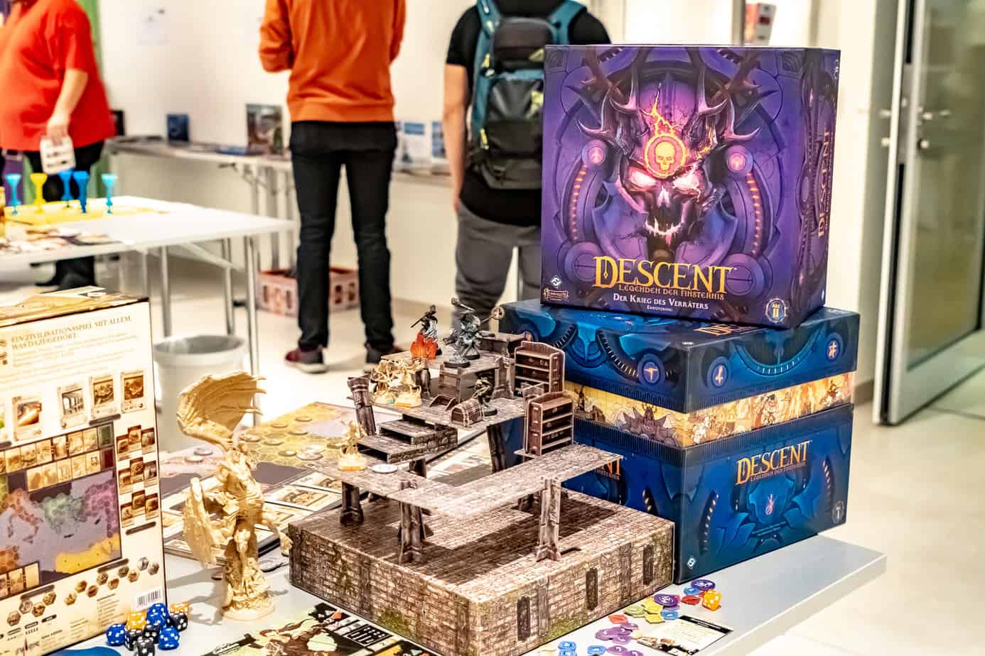 Spiel in Essen 2023 Descent Erweiterung