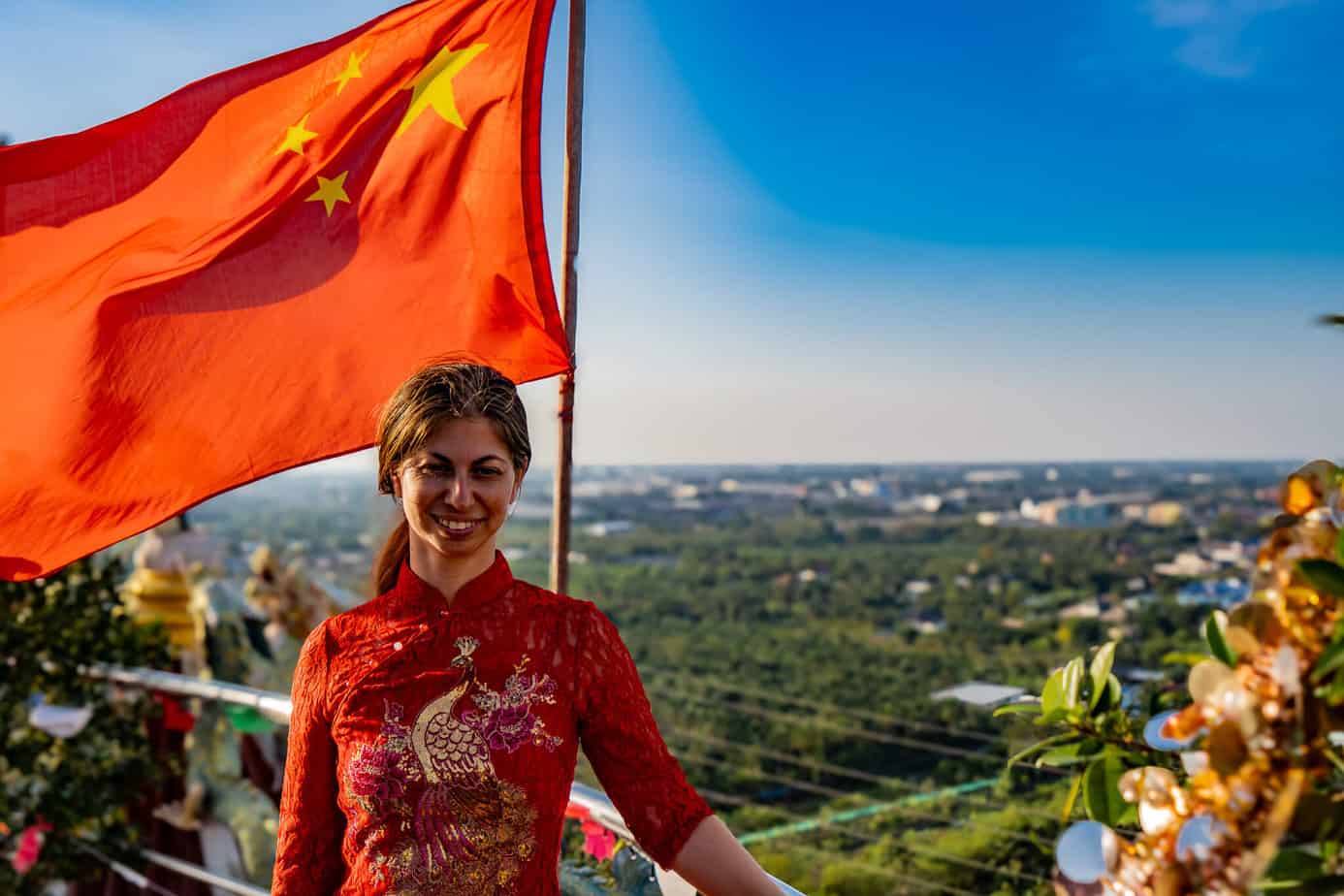 Barbara auf Wat Samphran Barbara auf Wat Samphran