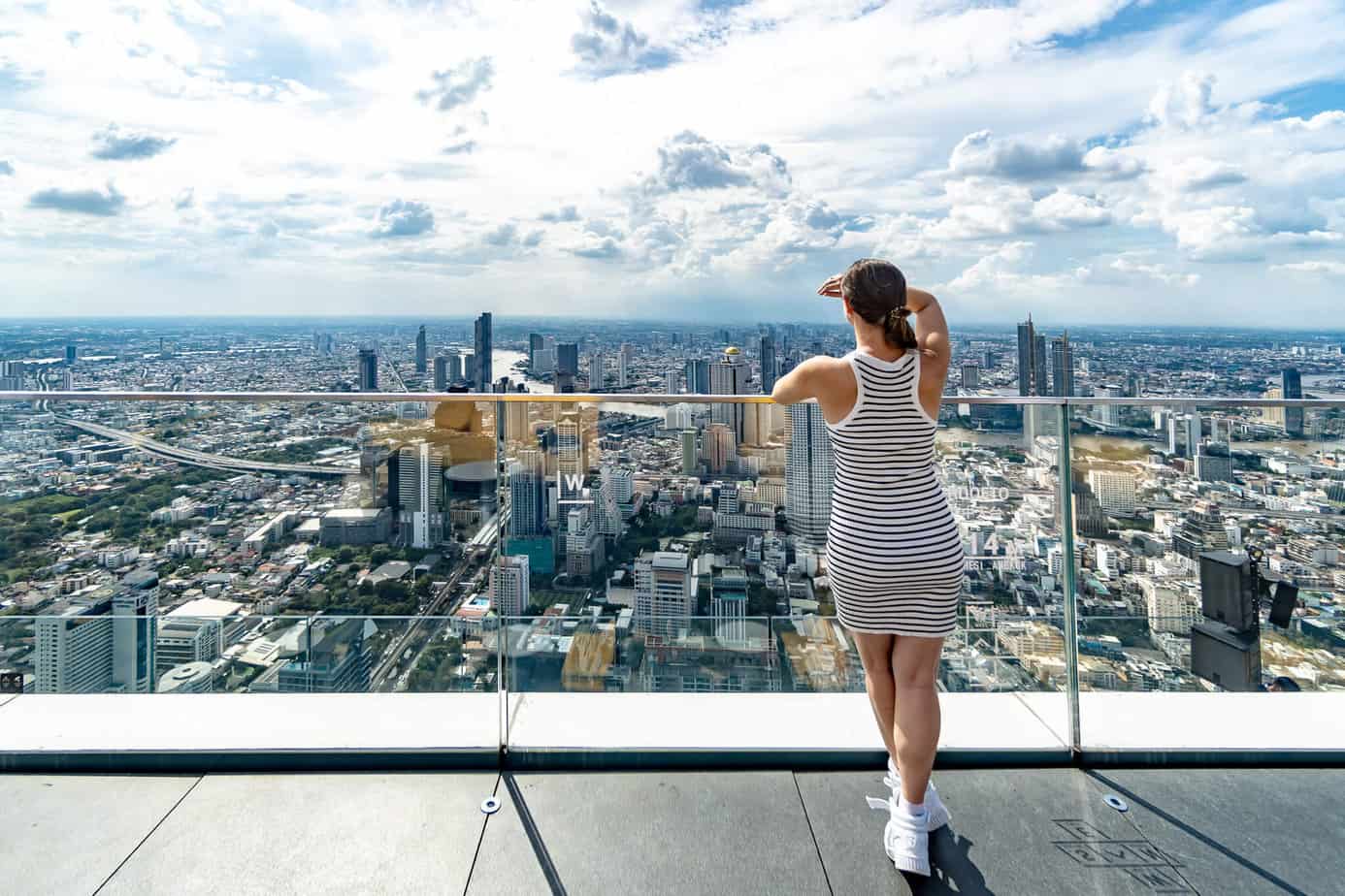 Barbara auf dem King Power Mahanakhon
