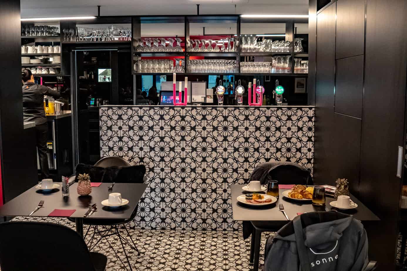 Der Frühstücksbereich