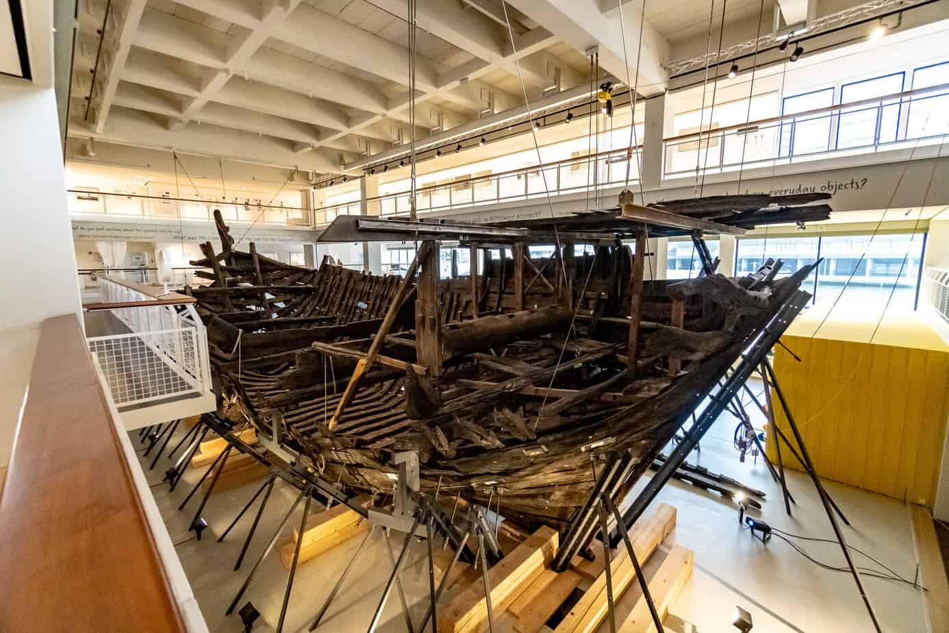 Die Kogge im Deutschen Schifffahrtsmuseum