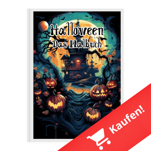 Halloween Malbuch für Erwachsene