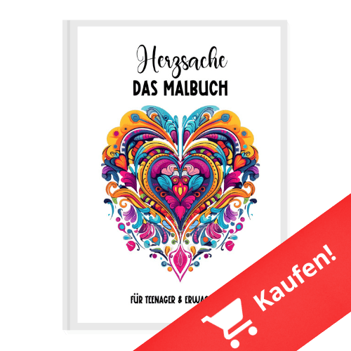 Herzsache Malbuch für Erwachsene