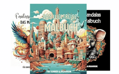 Malbücher für Erwachsene: Eine kreative Reise zu Entspannung und Selbstentdeckung