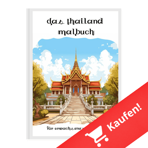 Thailand Malbuch für Erwachsene