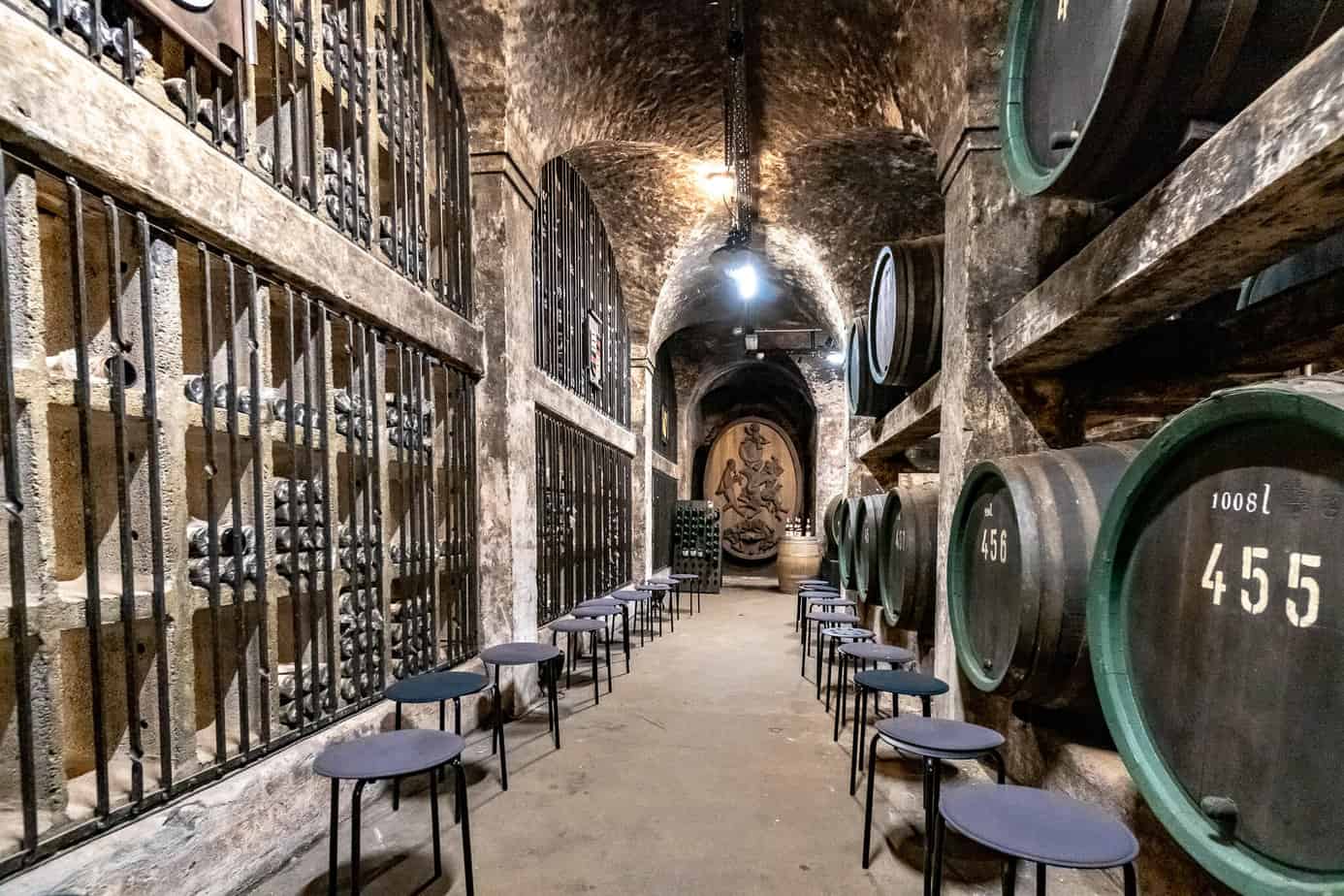 Weinlager im Ratskeller