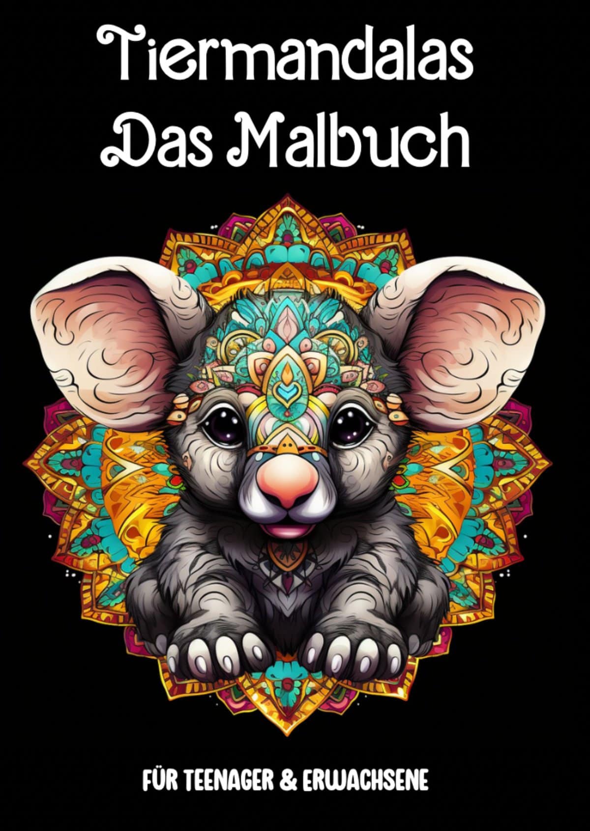 Tiermandalas-Malbuch Cover