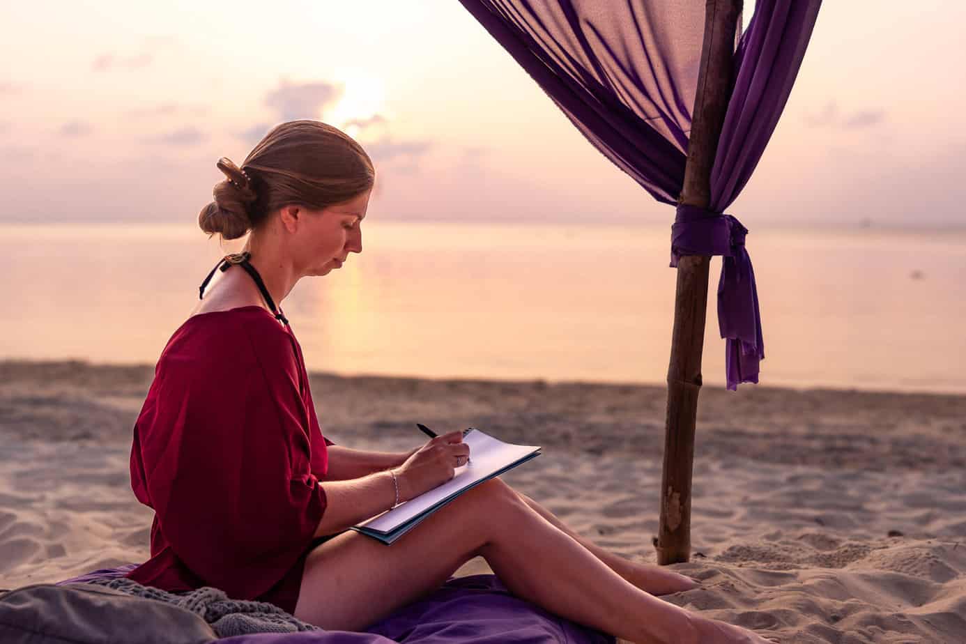 Barbara mit Rocketbook