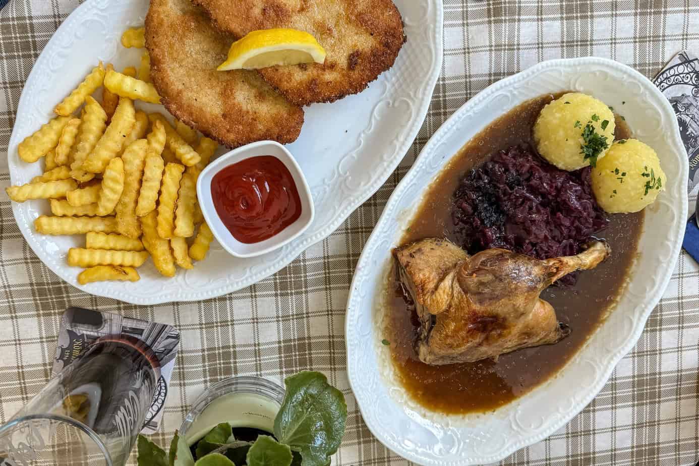 Abendessen in der Gaststätte Römming in Erlangen