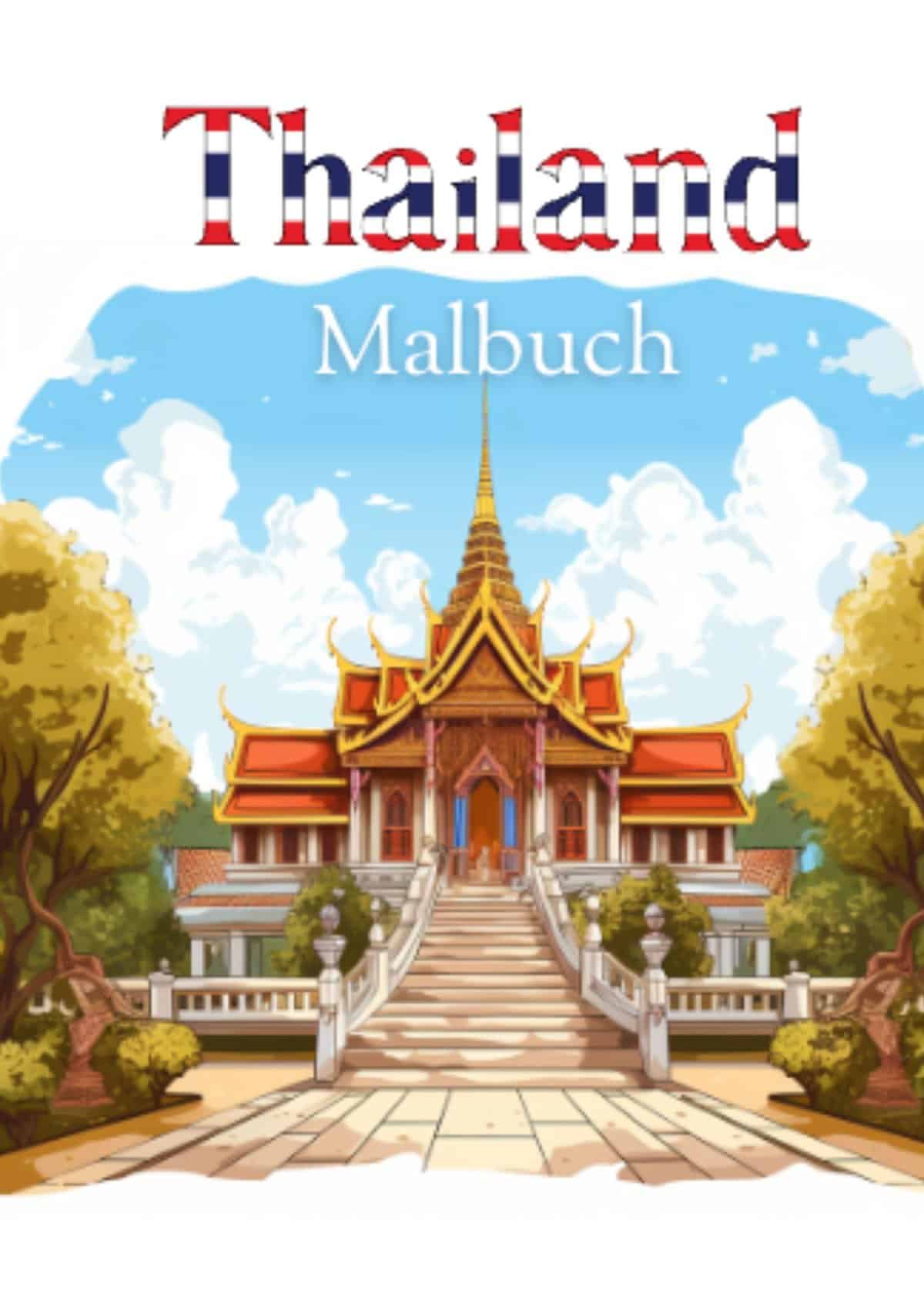 Cover Thailand Malbuch