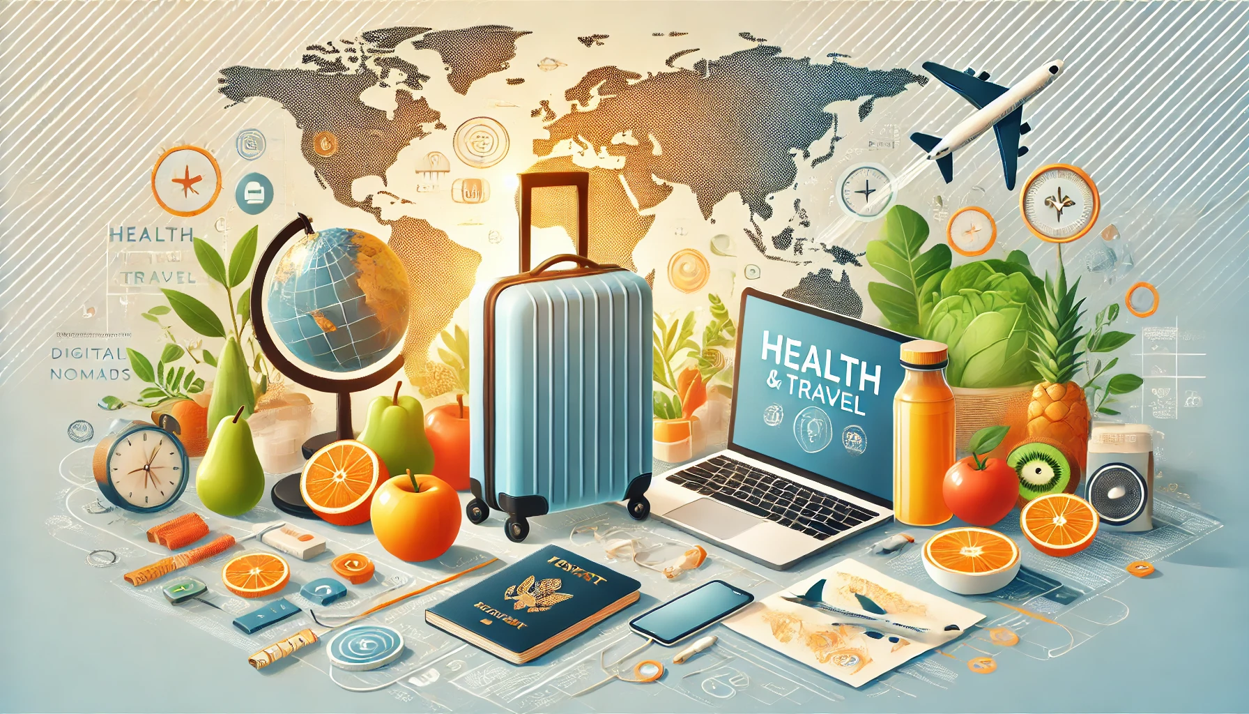 health and travel for digital nomads