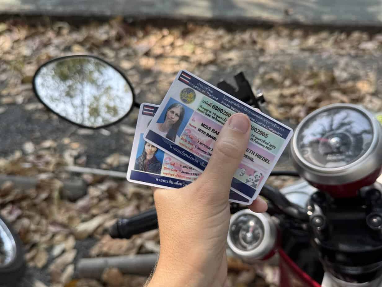 Mein thailändischer Führerschein