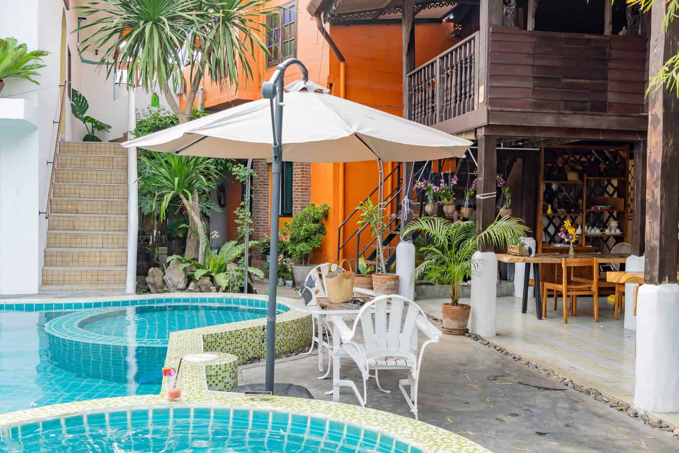 Der Sitzbereich im Mesa