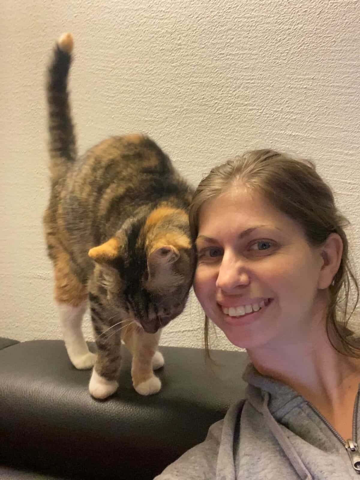 Barbara beim House Sitting