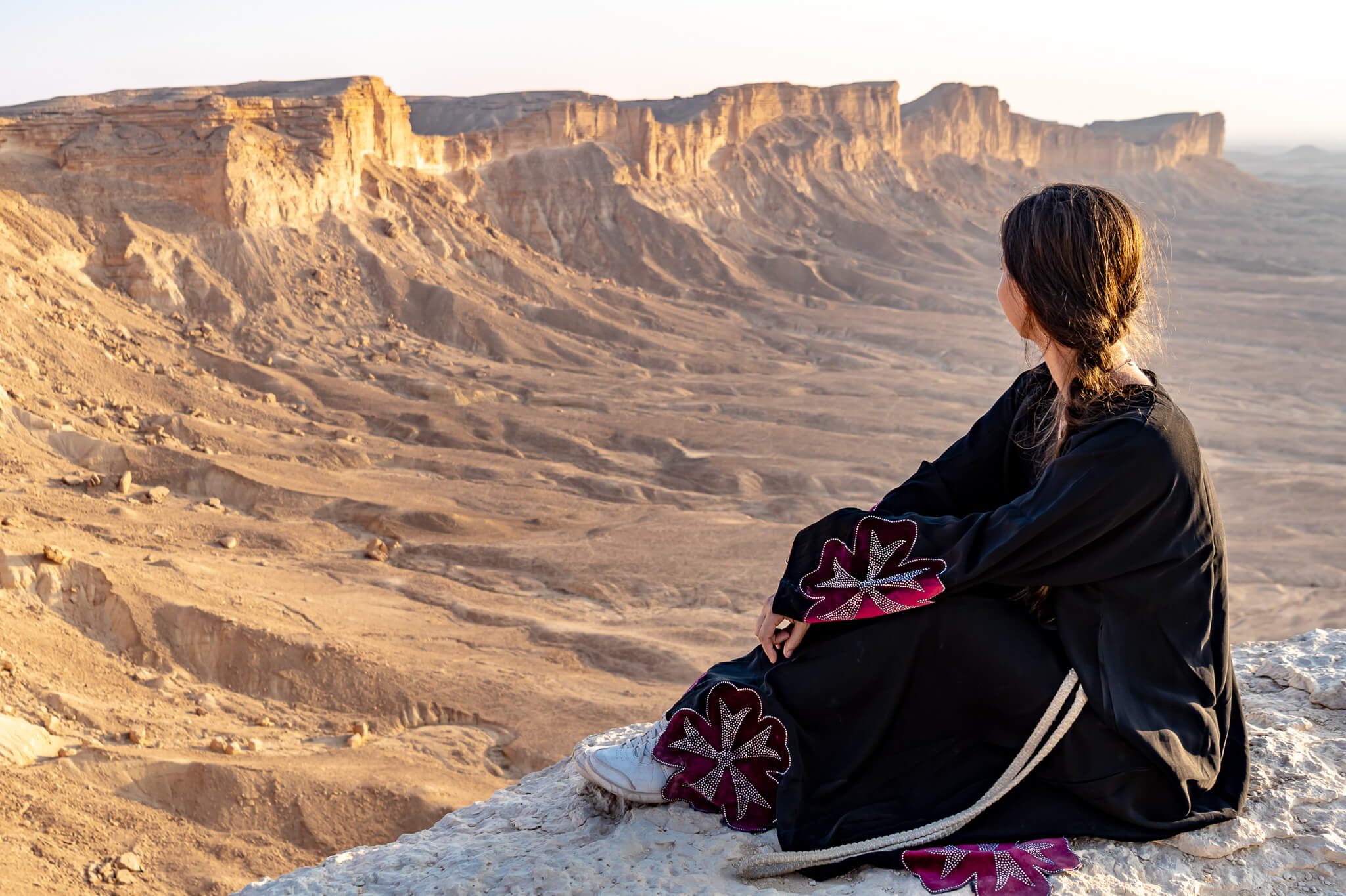 Barbara am Edge of the World