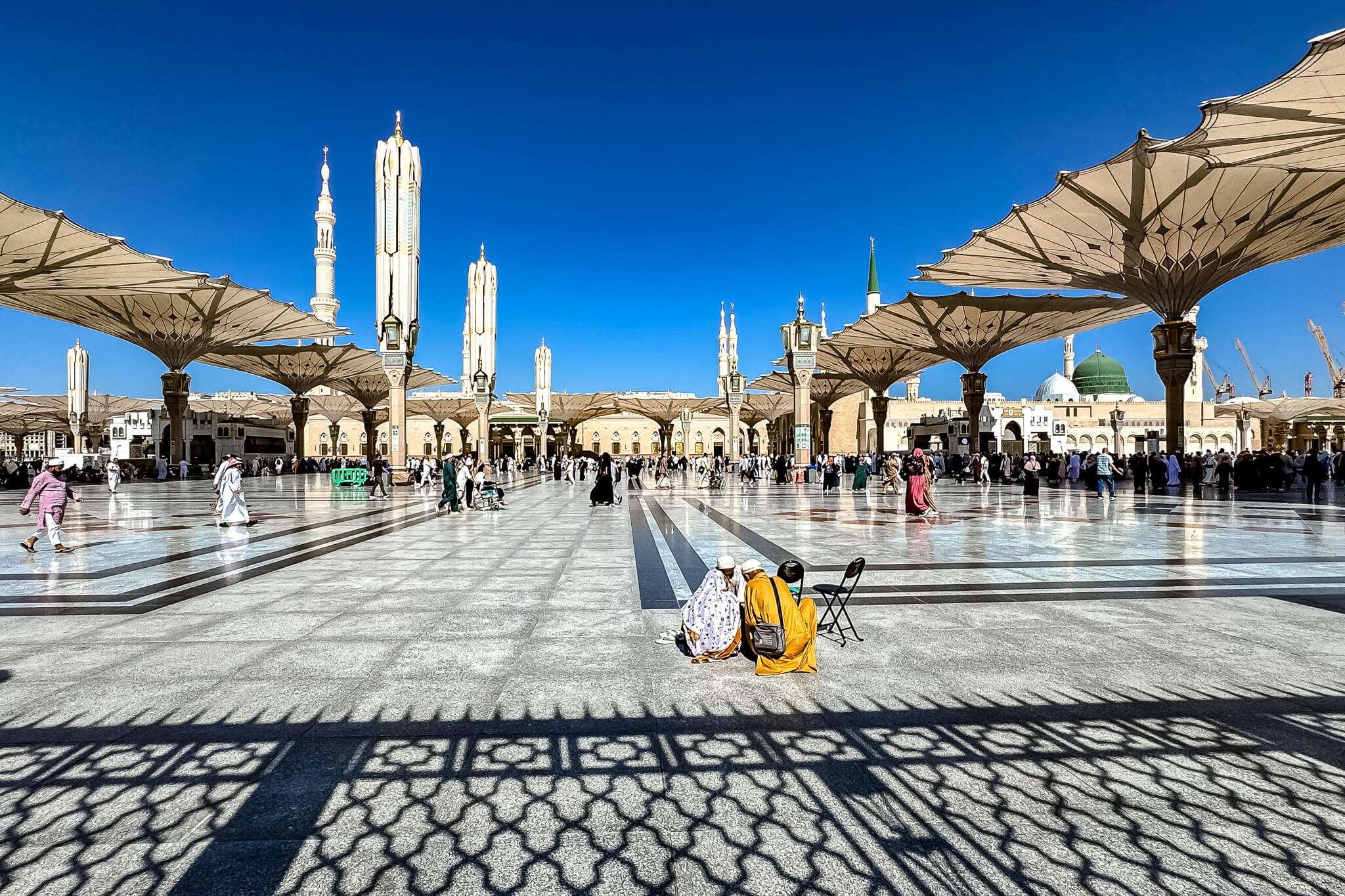 Der Platz vor der Prophetenmoschee