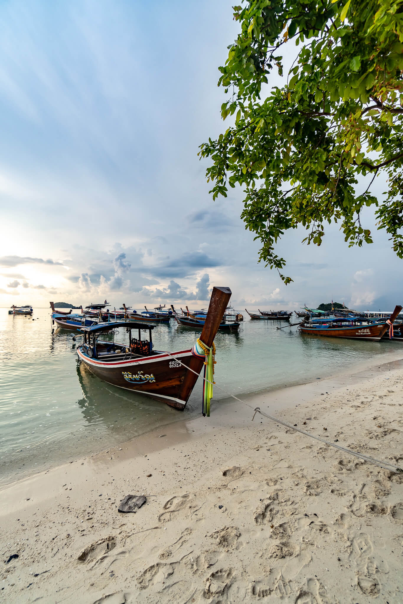 Am Sunrise Beach in Koh Lipe