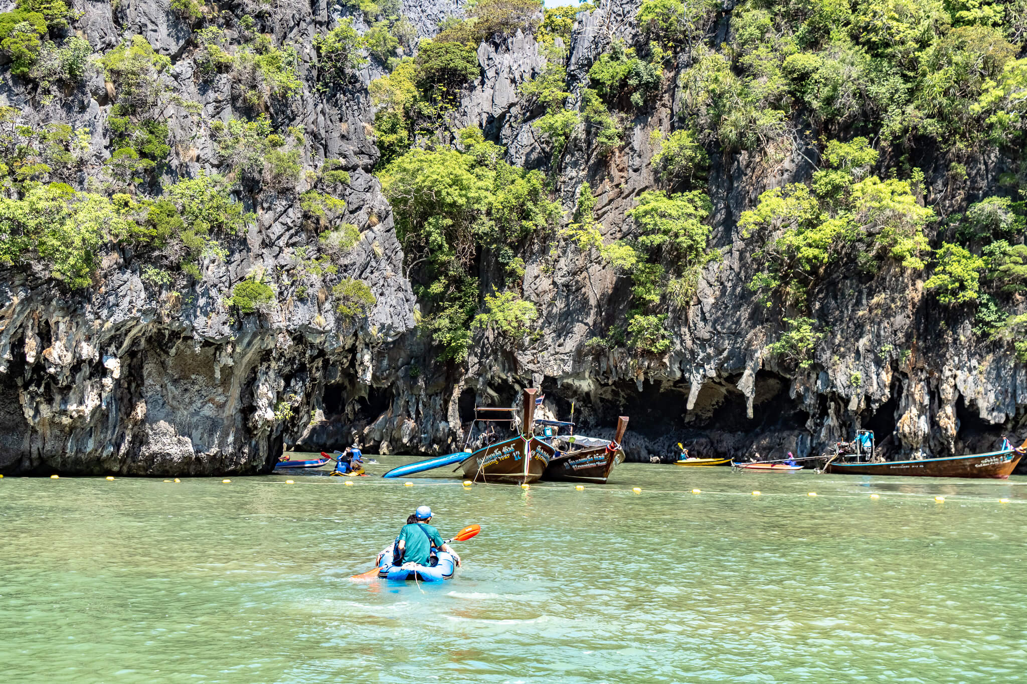 Kajakfahren bei Koh Hong