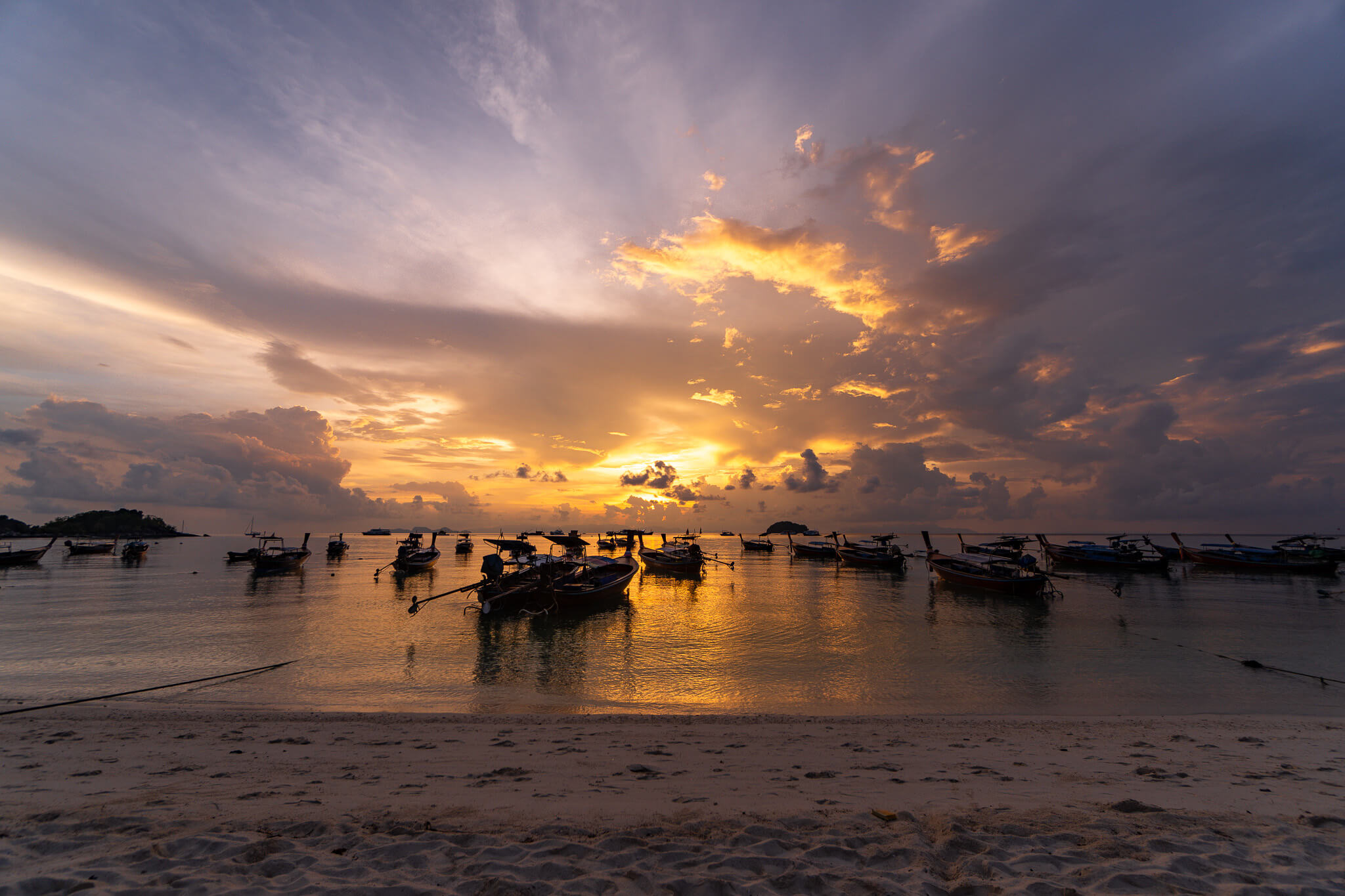Koh Lipe im Sonnenuntergang